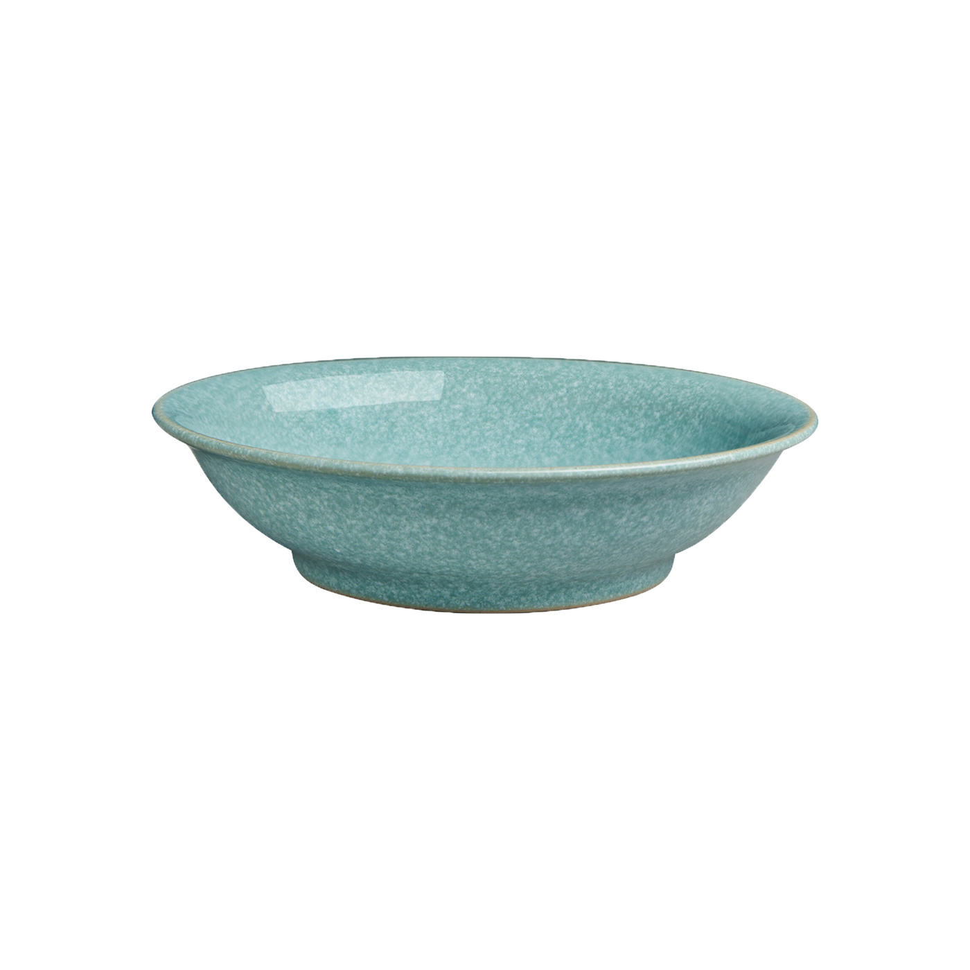 Elements Green Medium Shallow Bowl