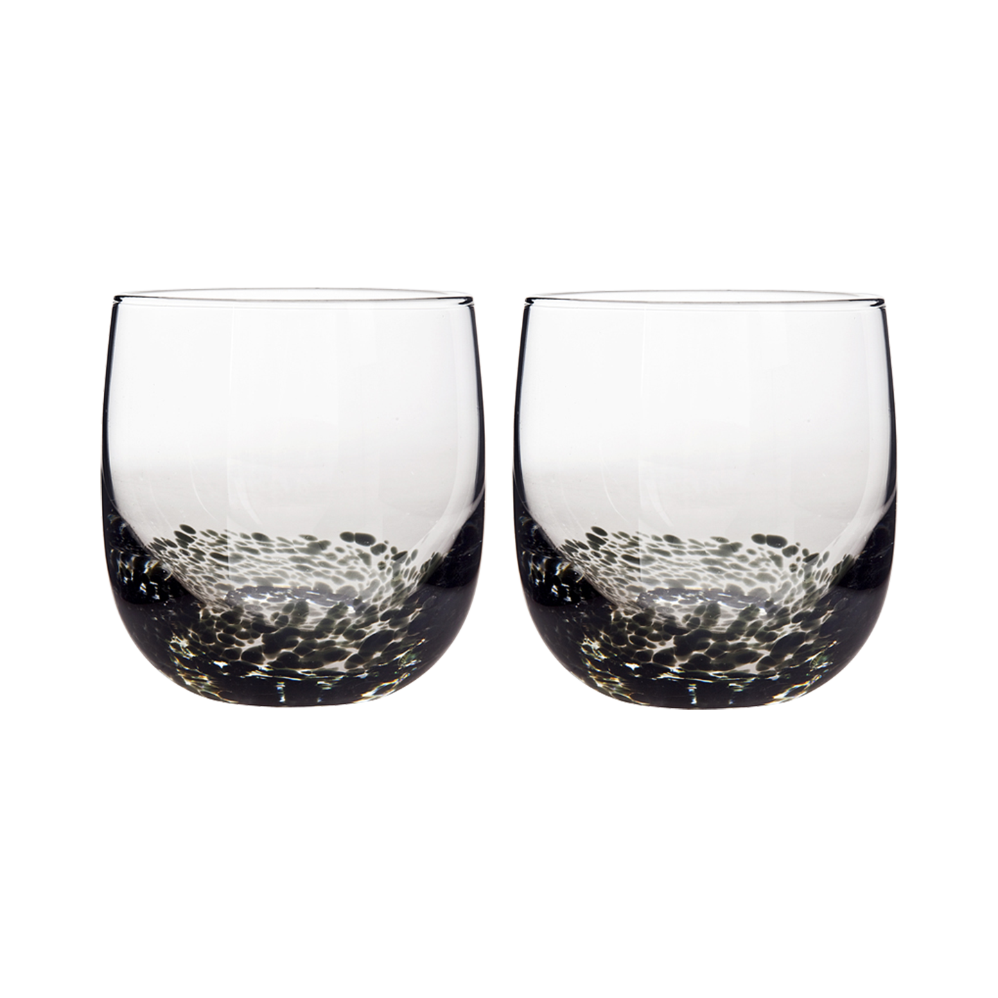 Denby Classic Black Small Tumbler - Set Of 2