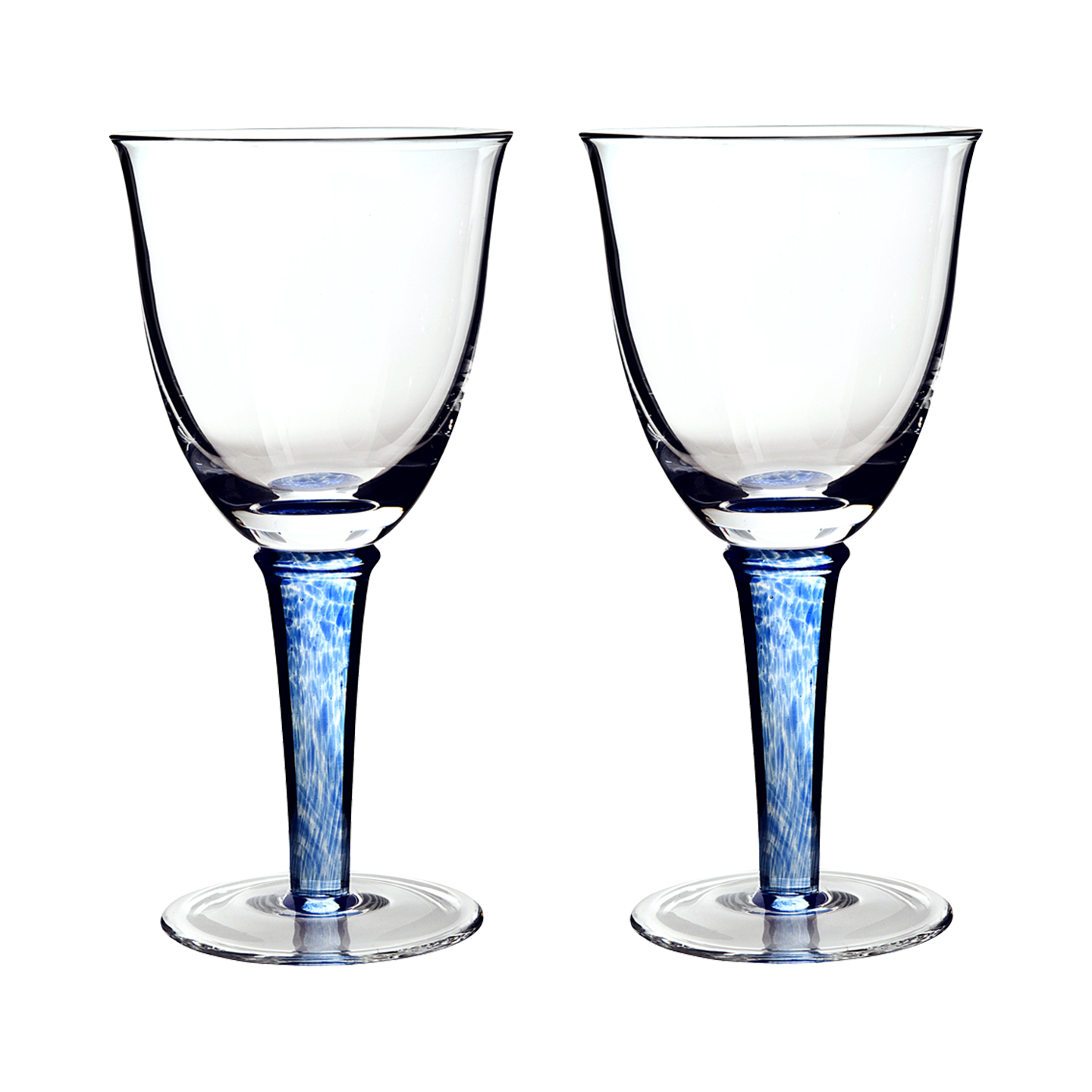 Classic Blue Wine Glass - Set Of 2