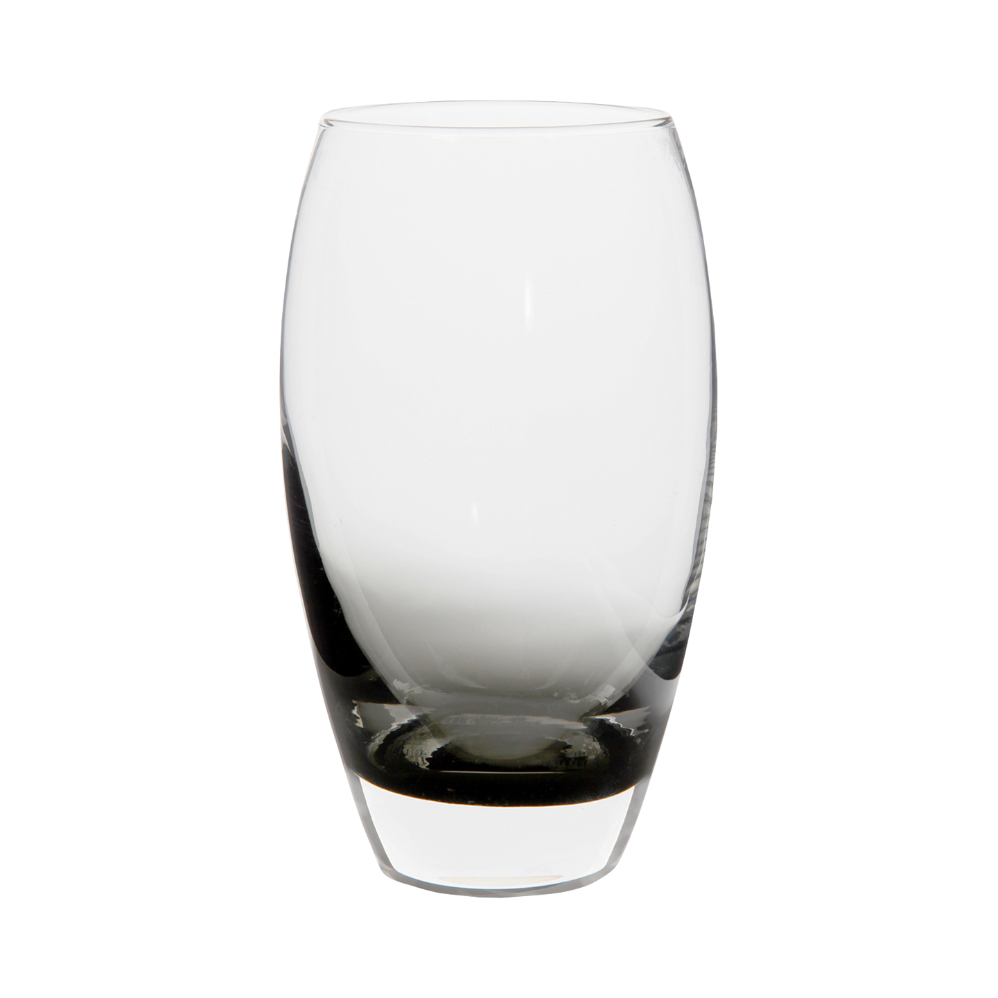 Contemporary Smoked Grey Large Tumblers - Set Of 2