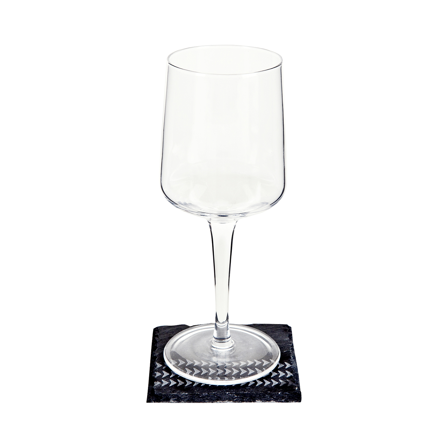 Contemporary Clear Wine Glass - Set Of 2