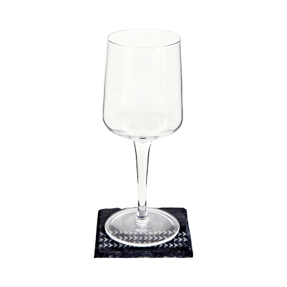 Contemporary Clear Wine Glass - Set Of 2