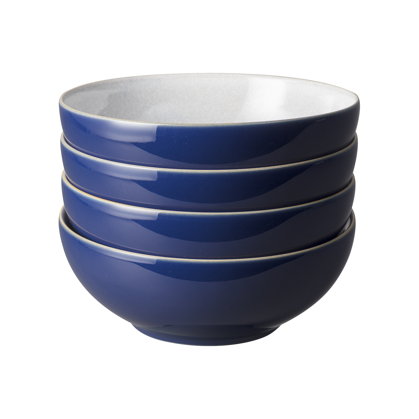 Elements Dark Blue Cereal Bowls - Set Of 4