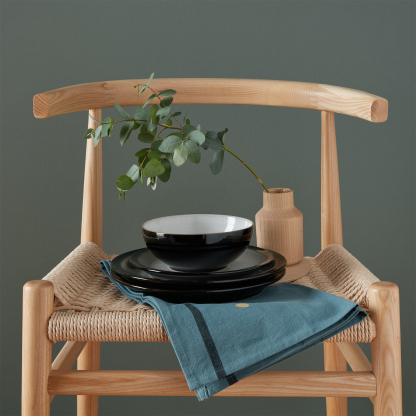 Elements Black Coupe Cereal Bowl