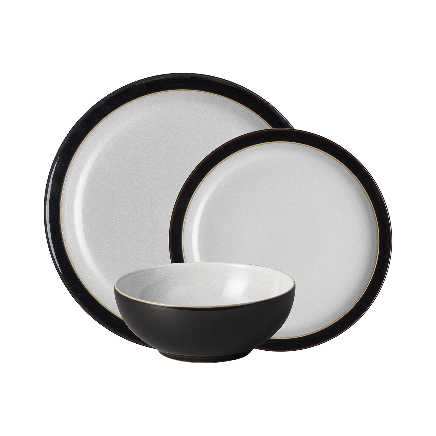 Elements Black 12 Piece Dinner Set