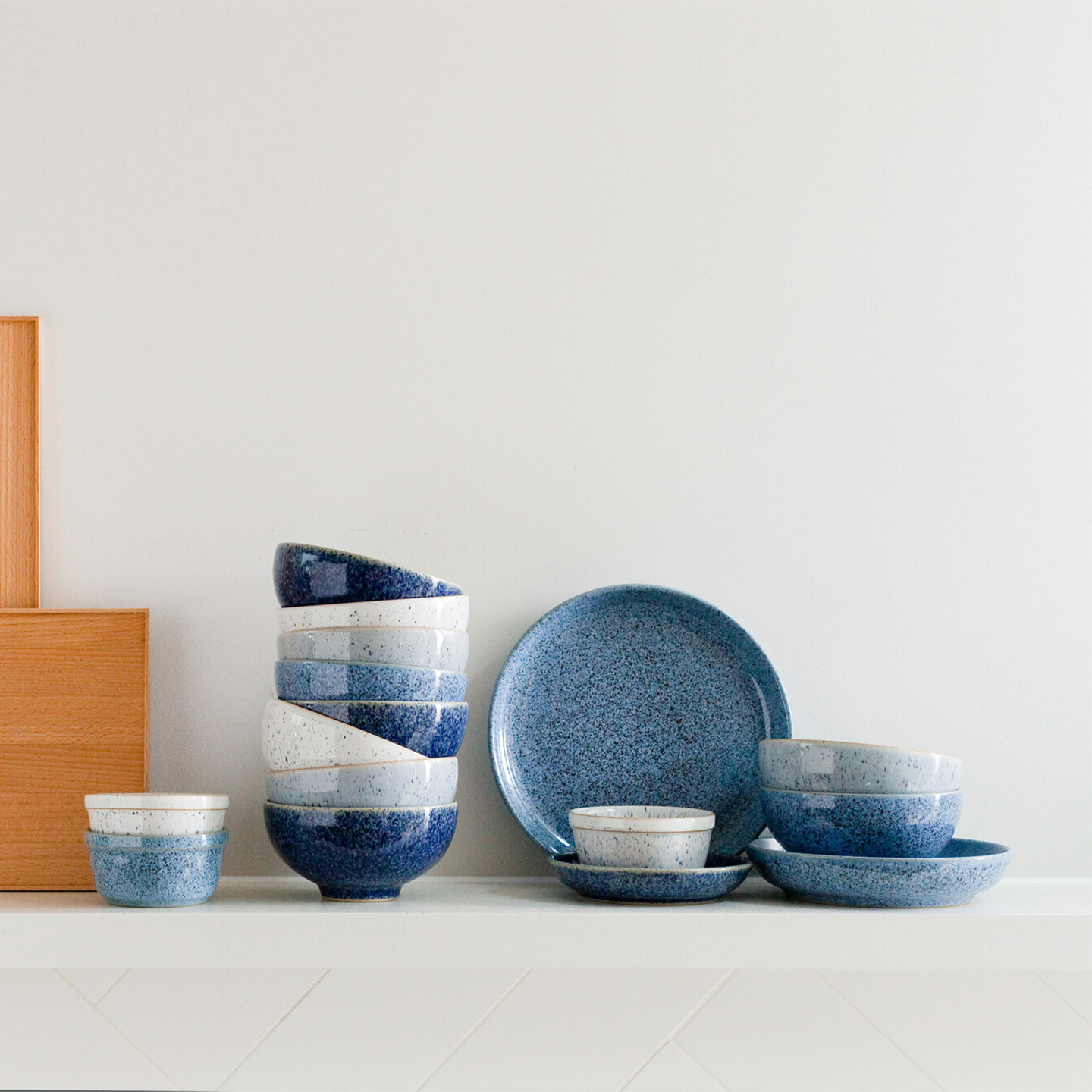 Studio Blue Set Of 4 Rice Bowls
