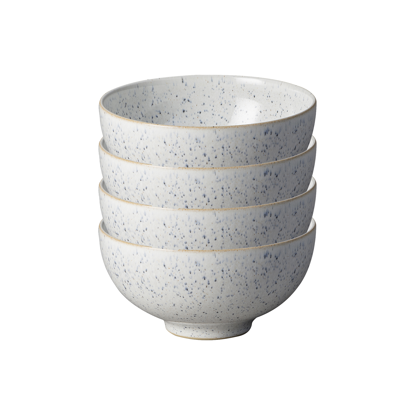 Studio Blue Chalk Rice Bowls - Set Of 4