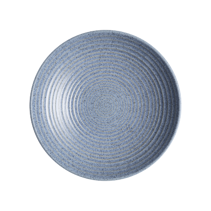 Studio Blue Flint Medium Ridged Bowl