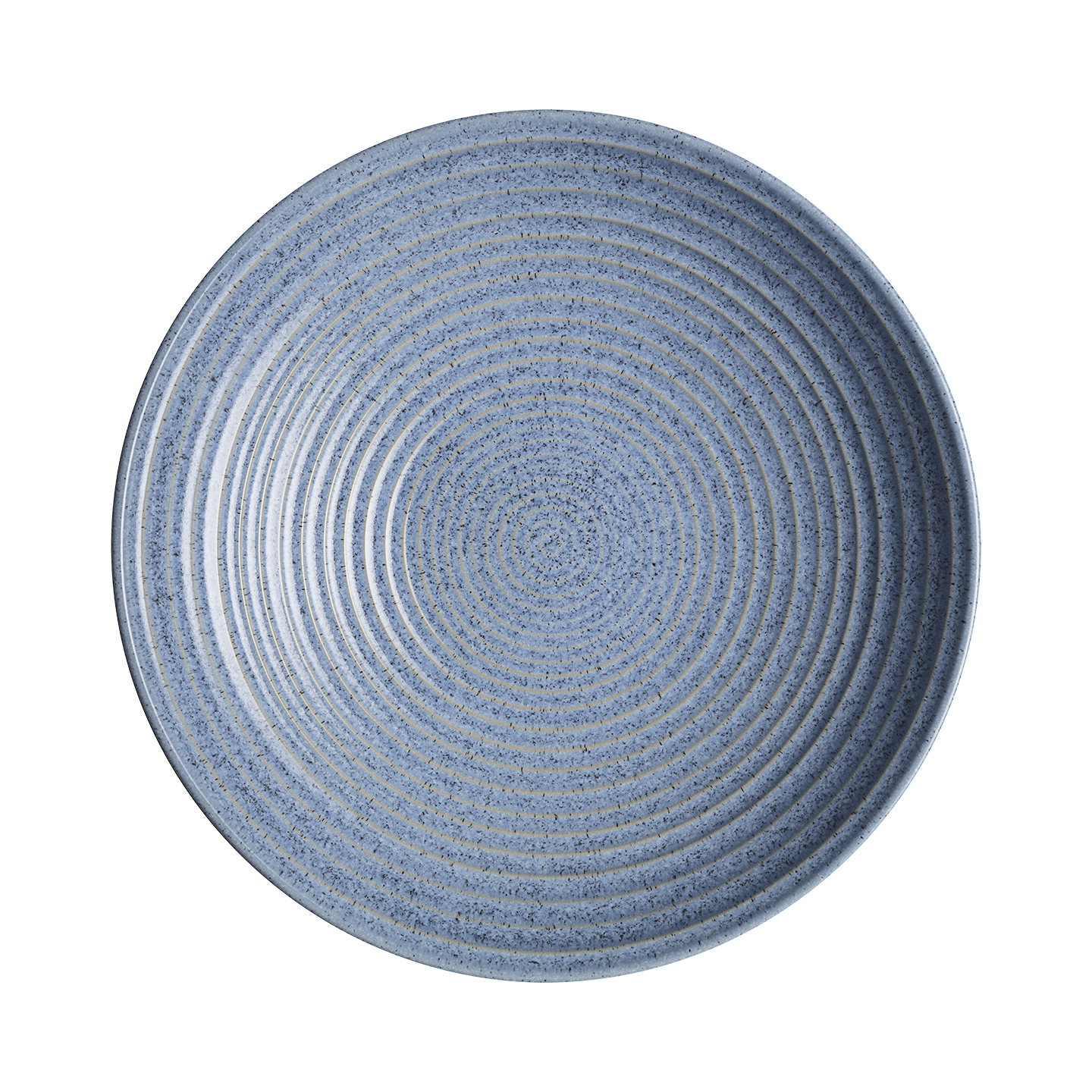Studio Blue Flint Large Ridged Bowl