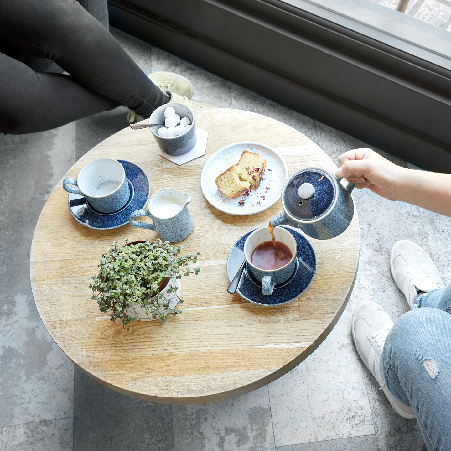 Studio Blue Flint Brew Small Jug