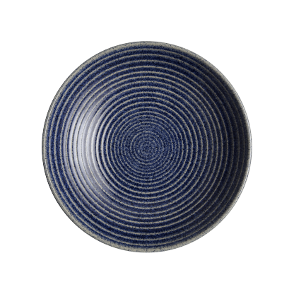 Studio Blue Cobalt Medium Ridged Bowl
