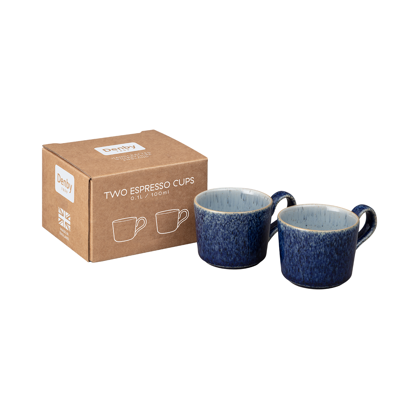 Studio Blue Brew Espresso Cups - Set Of 2