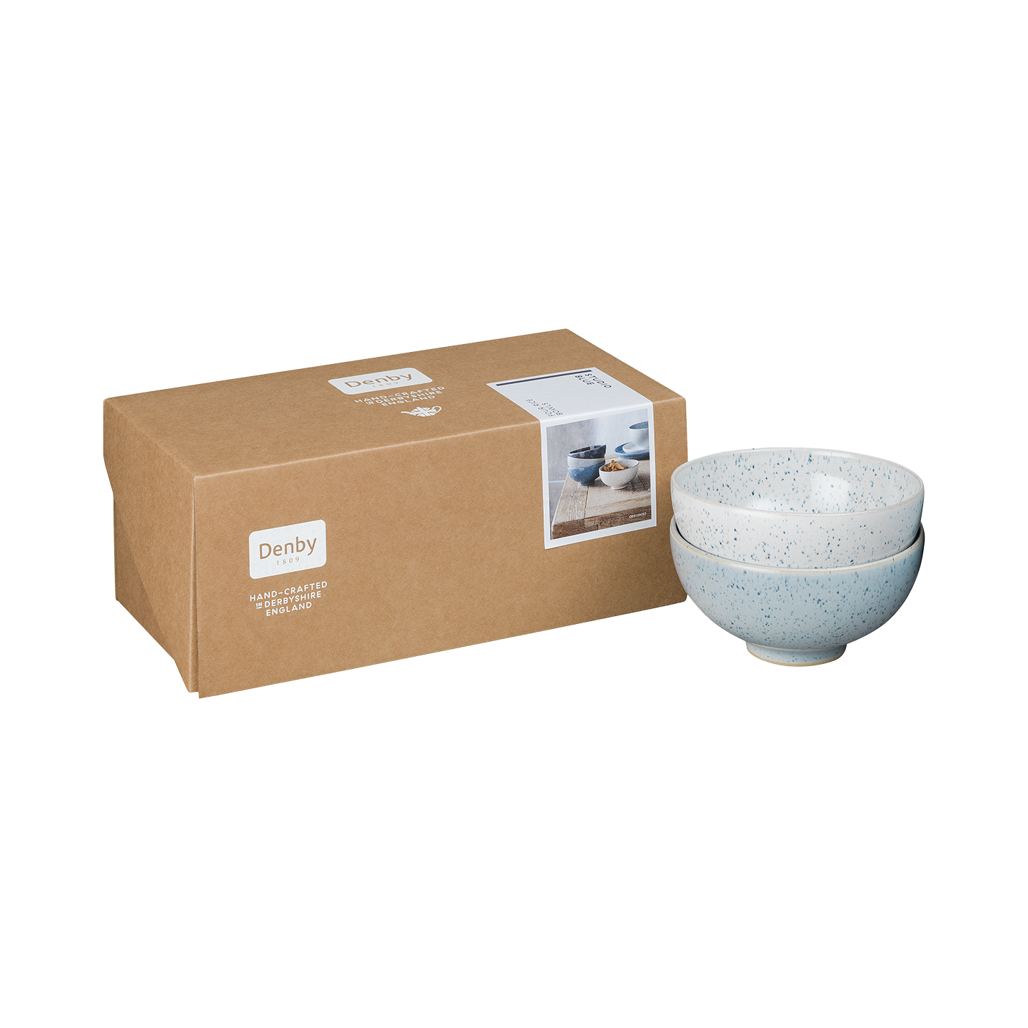 Studio Blue 4 Piece Rice Bowl Set