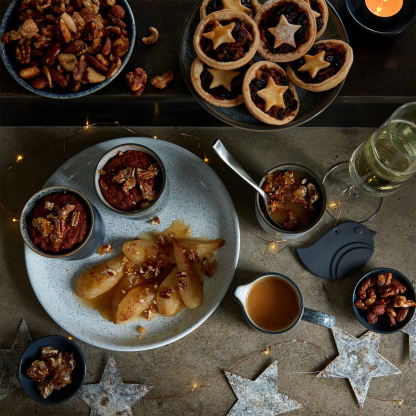 Studio Blue 4 Piece Coupe Medium Plate Set