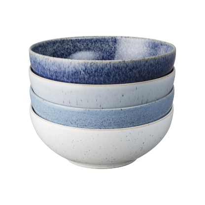 Studio Blue 4 Piece Cereal Bowl Set