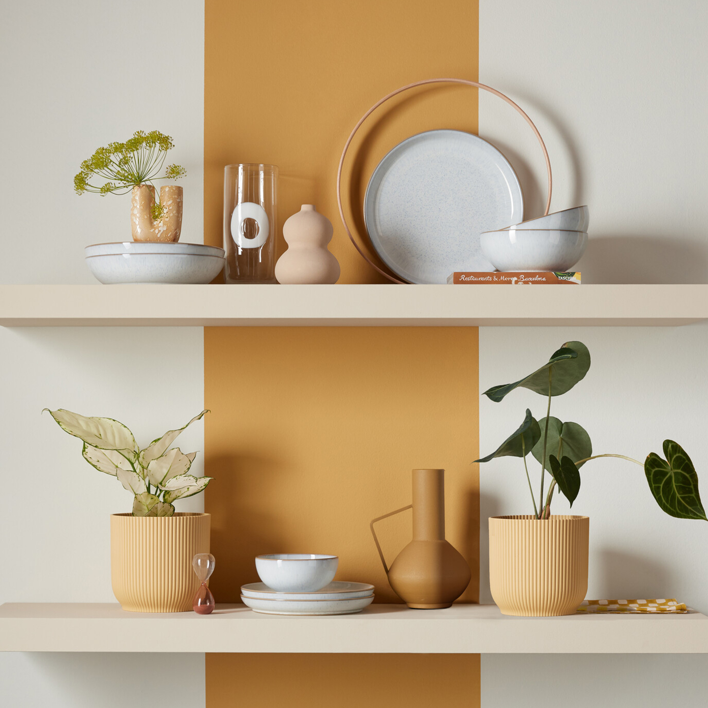 White Speckle Rice Bowl