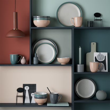 Elements Fern Green Medium Plate