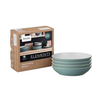 Elements Fern Green Pasta Bowl Set