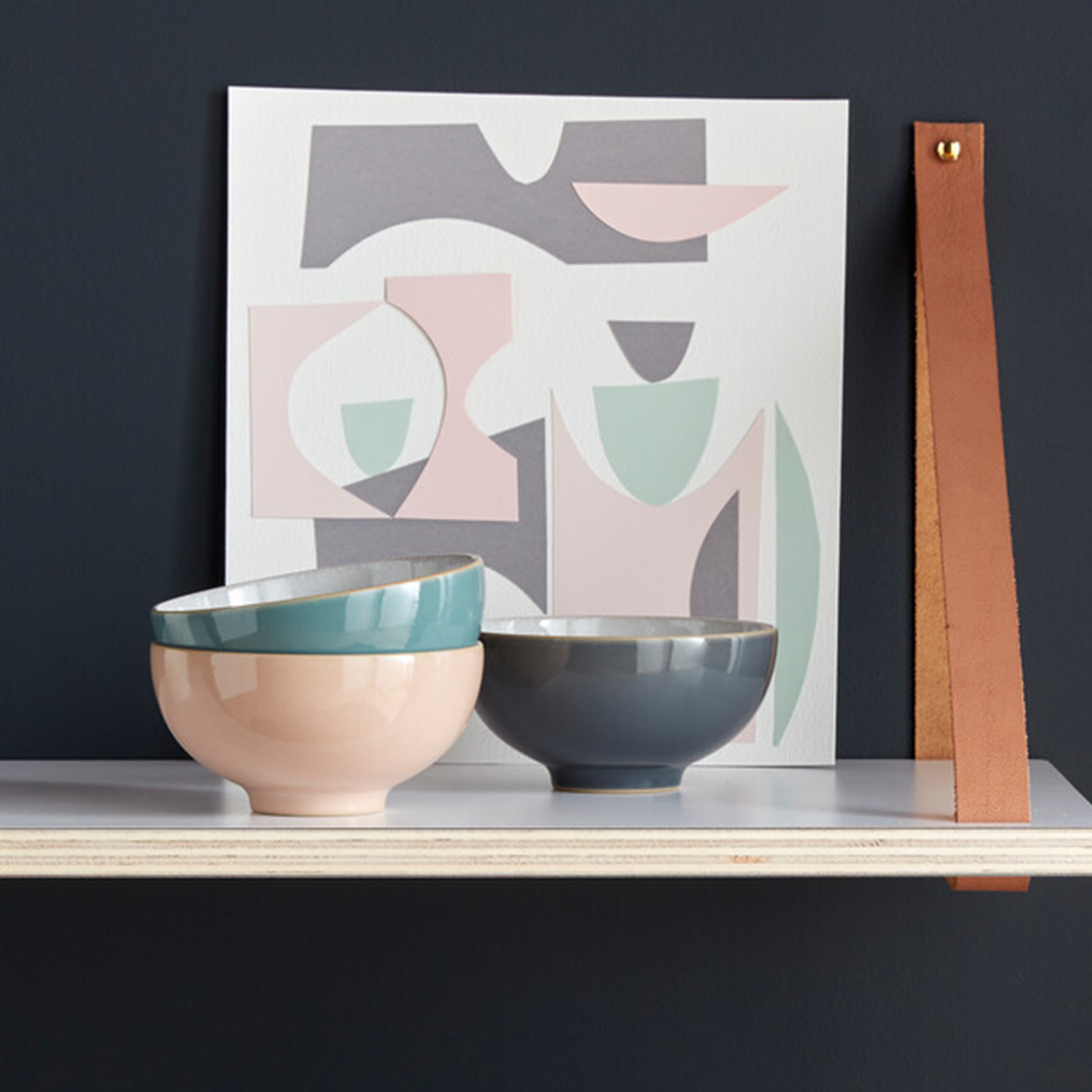 Elements Fossil Grey Rice Bowl