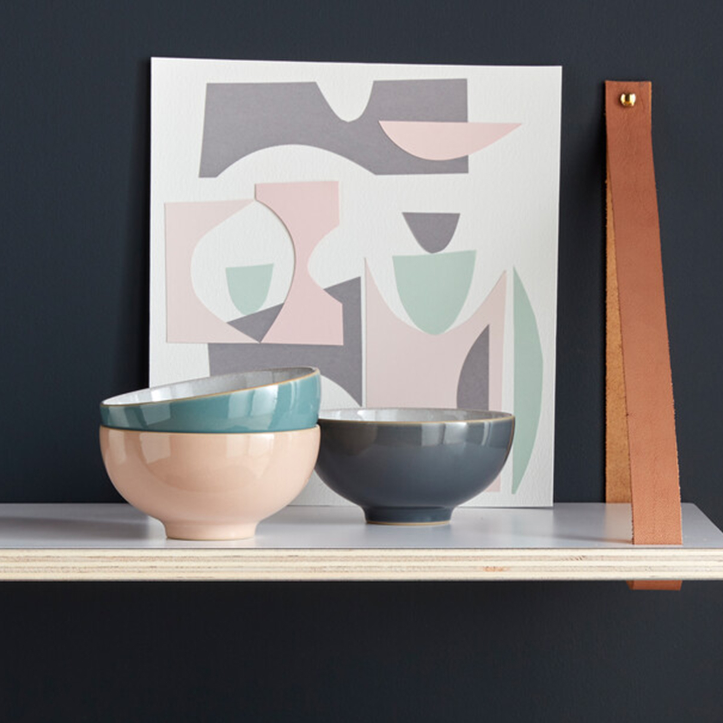 Elements Fossil Grey Rice Bowl