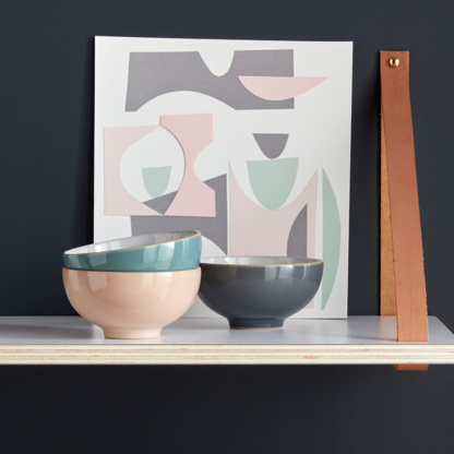 Elements Fossil Grey Rice Bowl