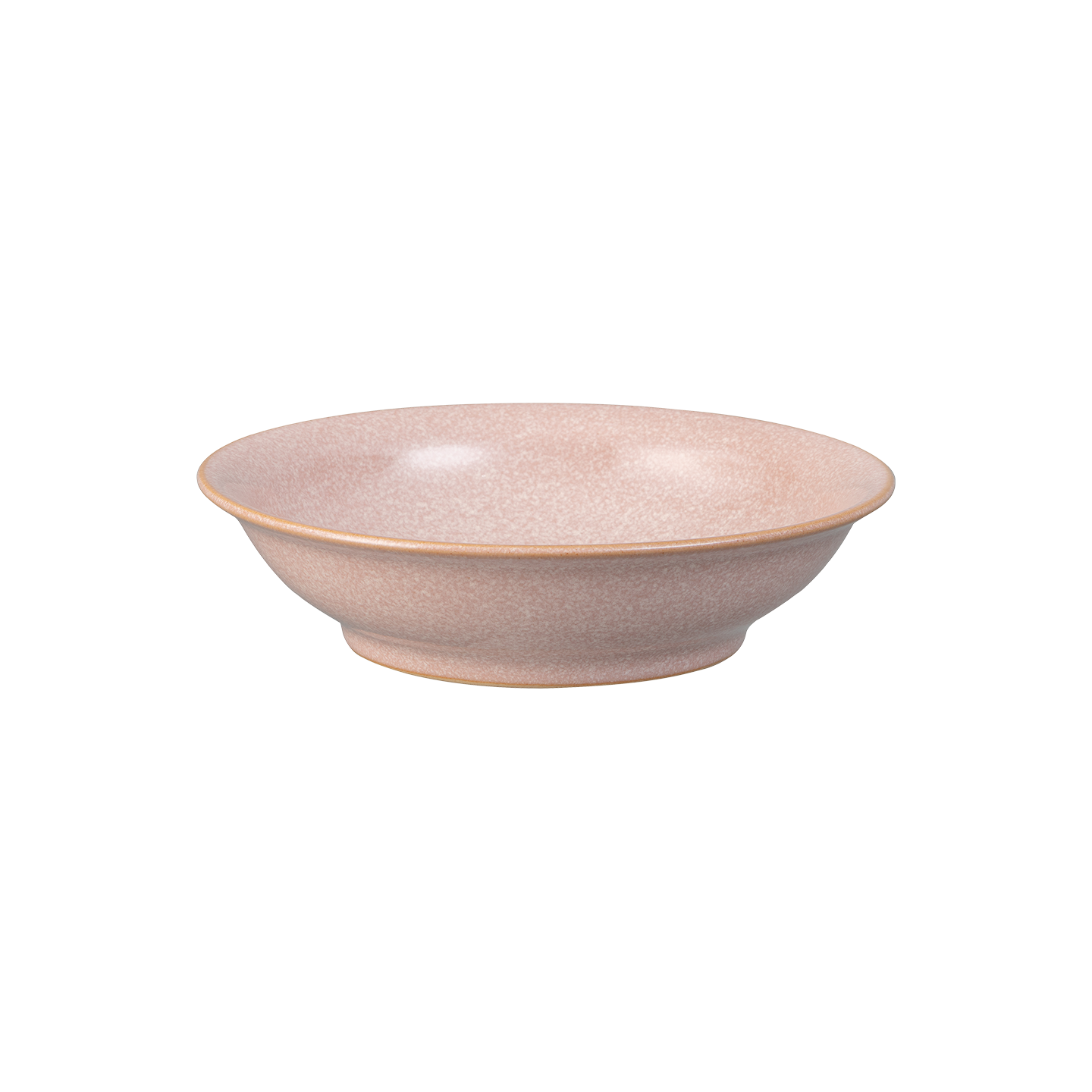 Elements Sorbet Pink Medium Shallow Bowl