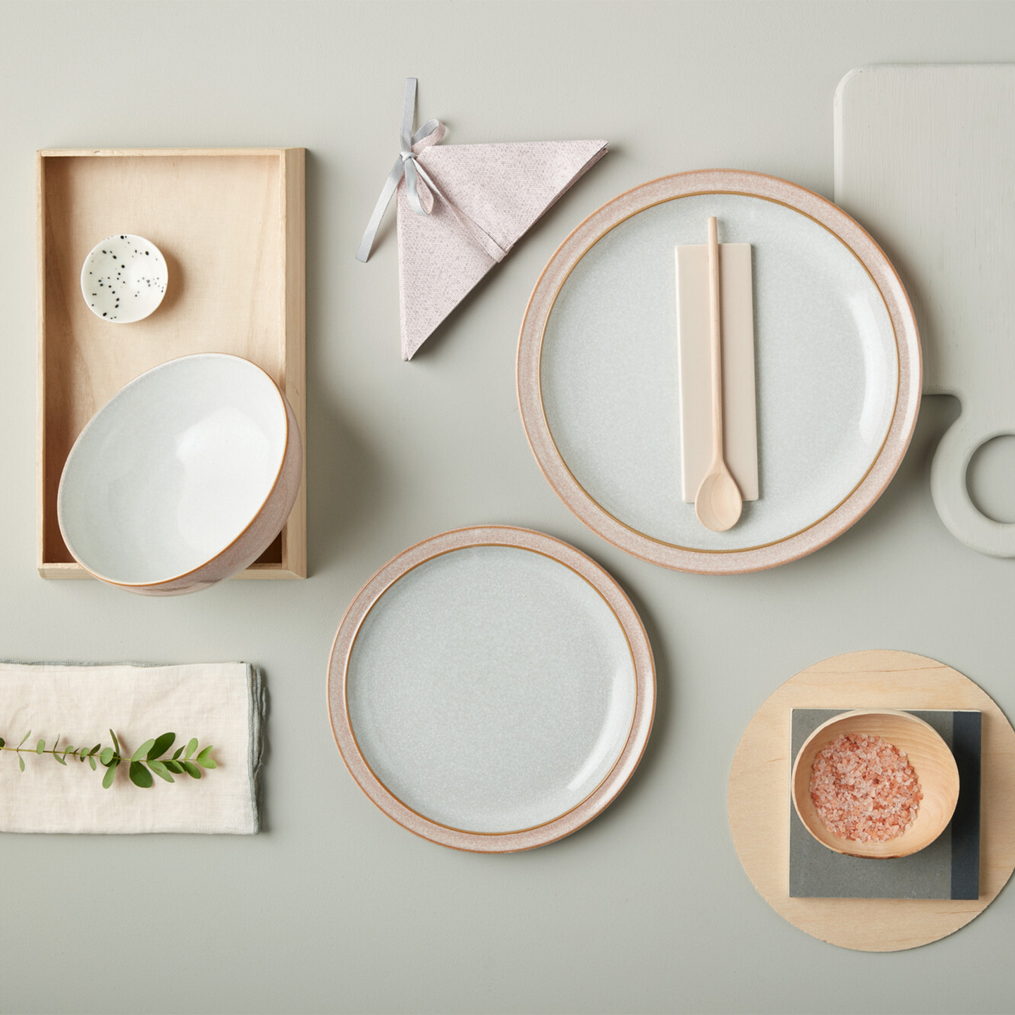 Elements Sorbet Pink Dinner Plate Set - Set Of 4