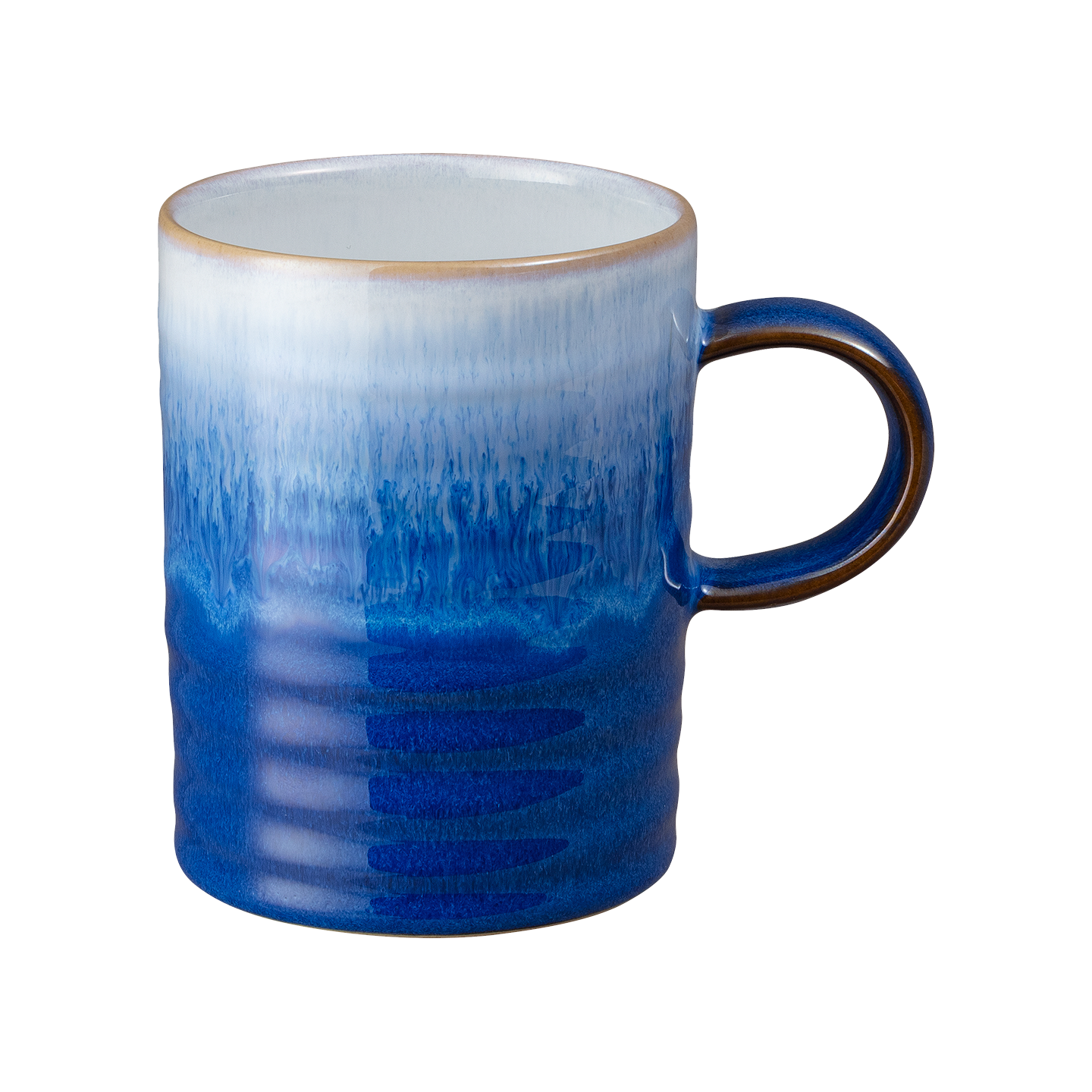 Blue Haze Ridged Mug