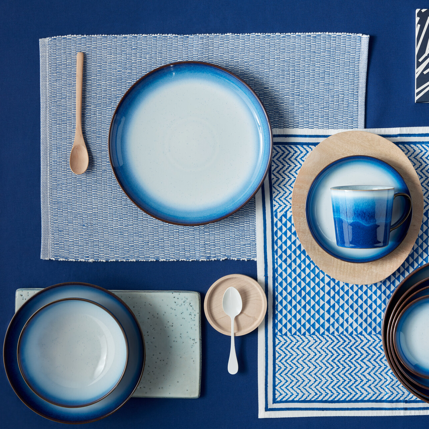 Blue Haze Coupe Medium Plate