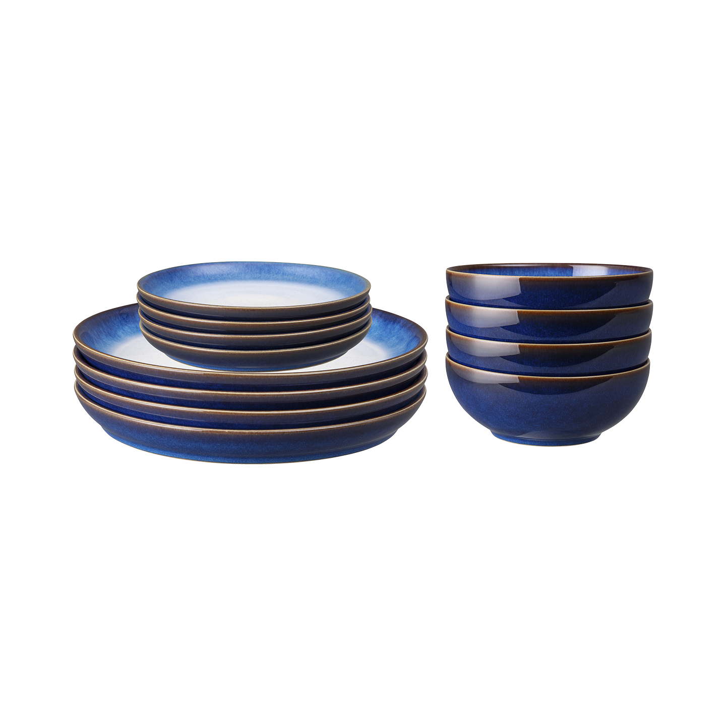 Blue Haze 12 Piece Dinner Set