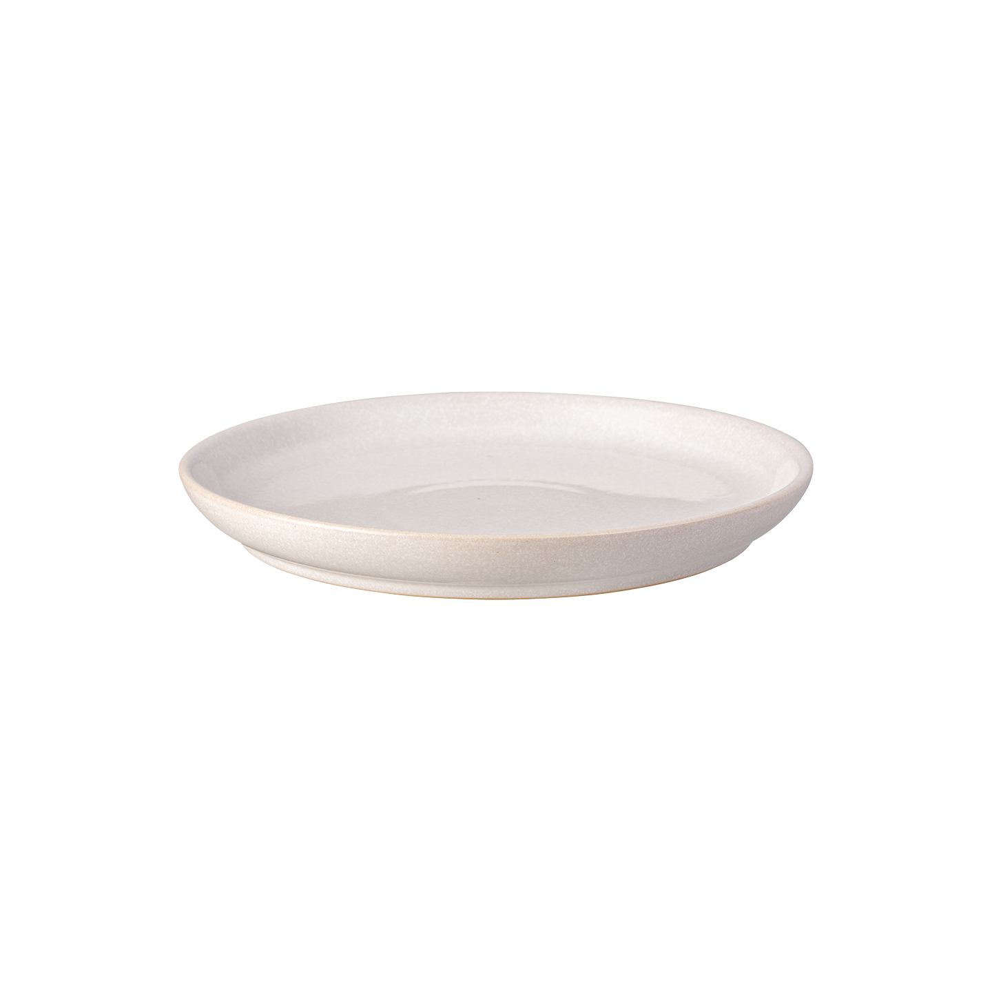 Quartz Rose White Coupe Medium Plate Seconds