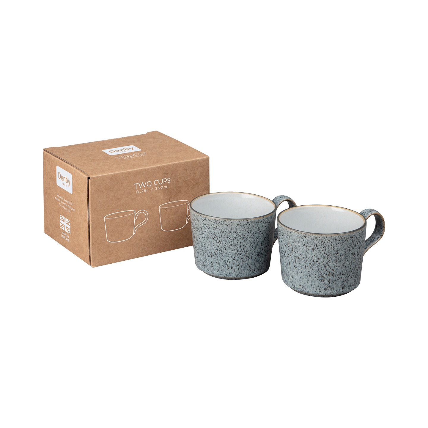 Studio Grey Brew Tea/Coffee Cups - Set Of 2