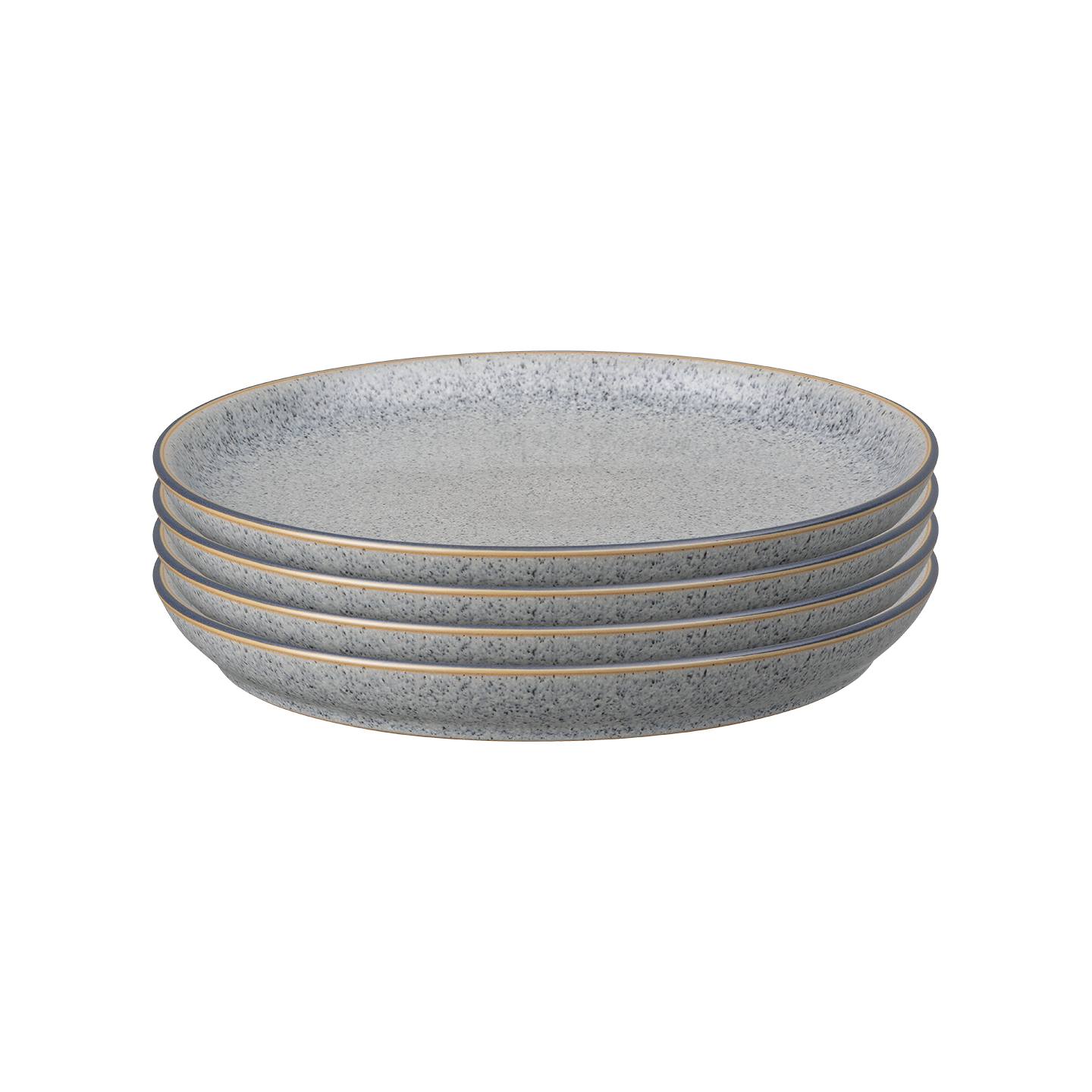 Studio Grey Coupe Dinner Plates - Set Of 4