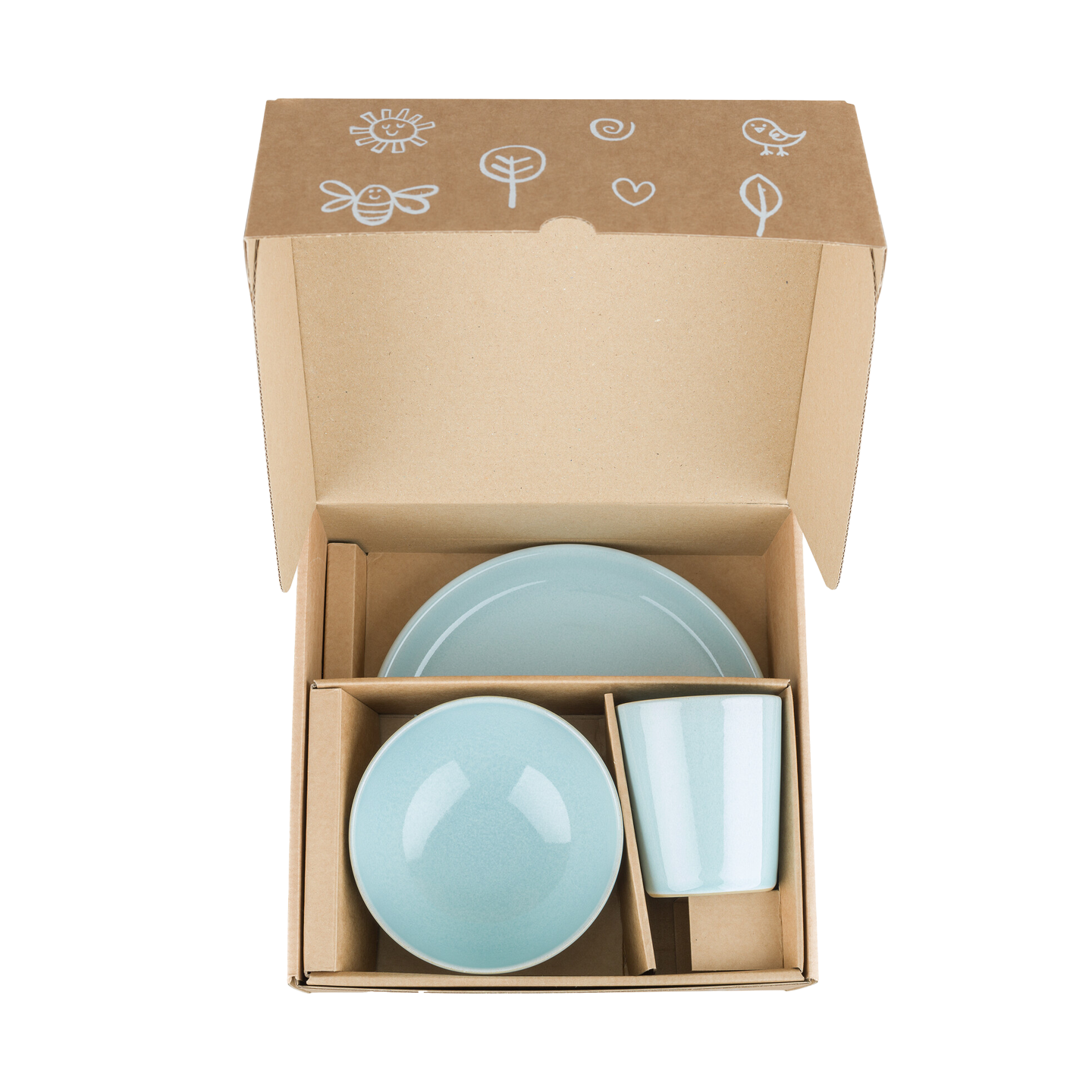 Heritage Cloud Aqua Children'S Dining Set