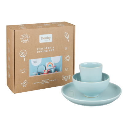 Heritage Cloud Aqua Children'S Dining Set