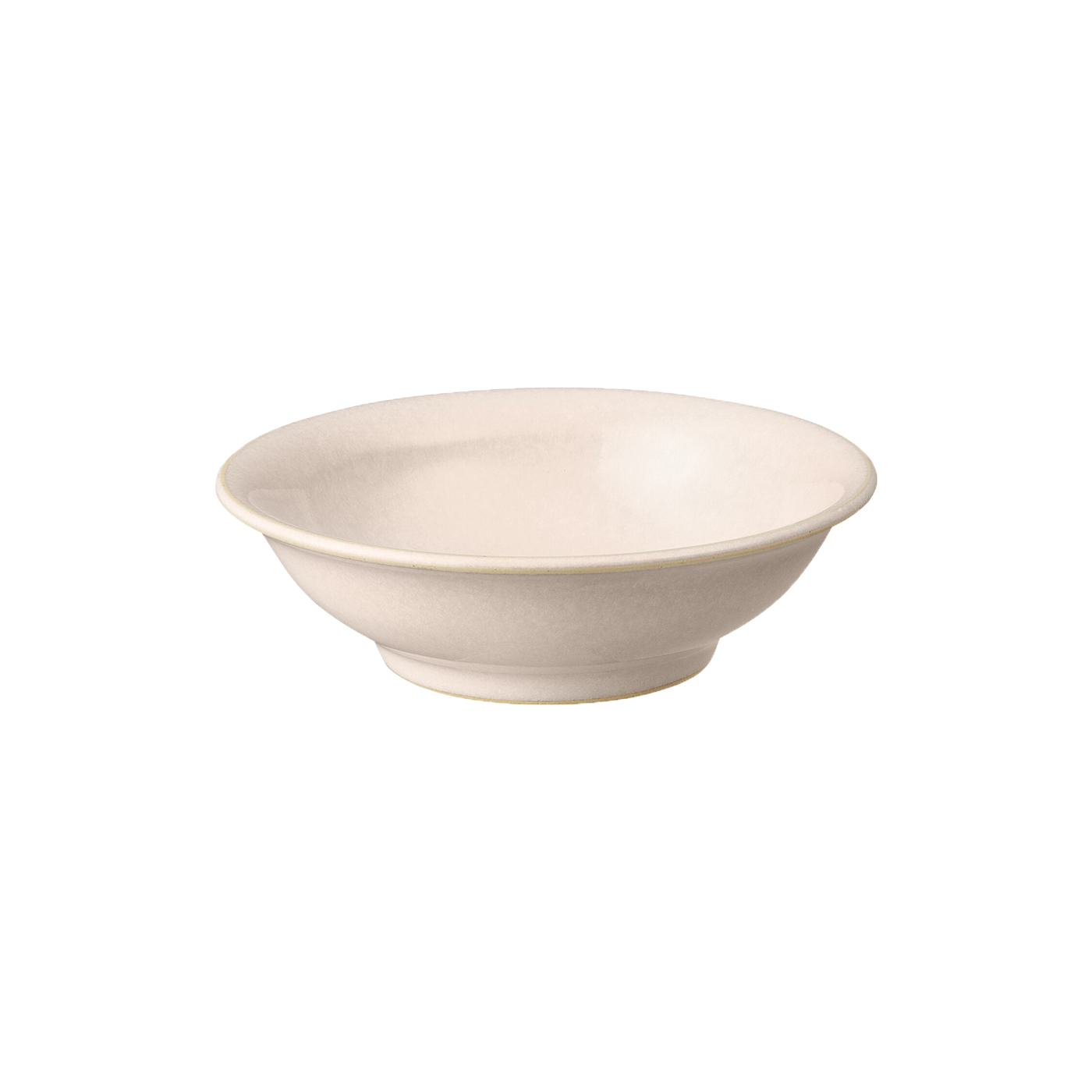 Elements Savannah Cream Small Shallow Bowl