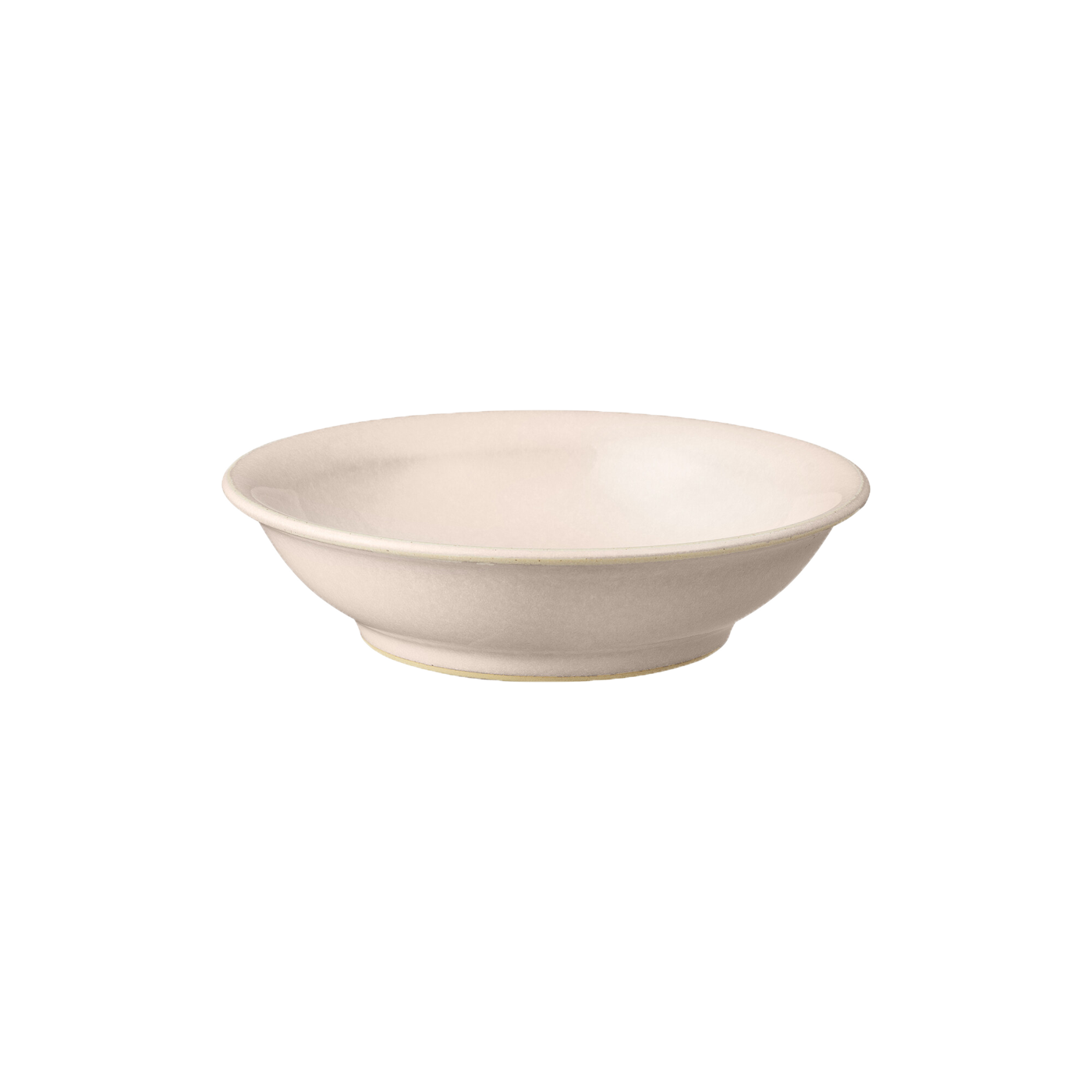 Elements Savannah Cream Medium Shallow Bowl