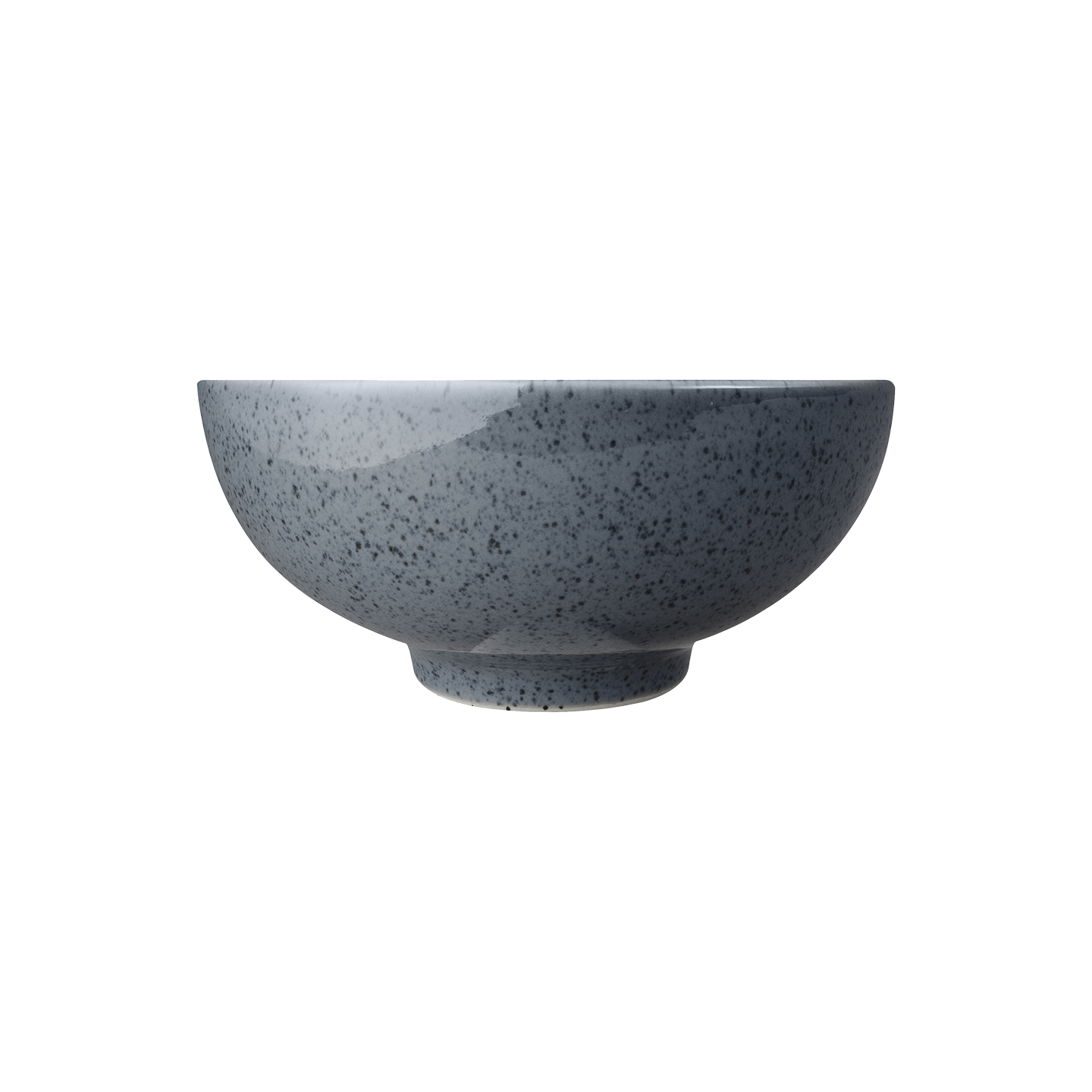 Dark Grey Speckle Rice Bowl
