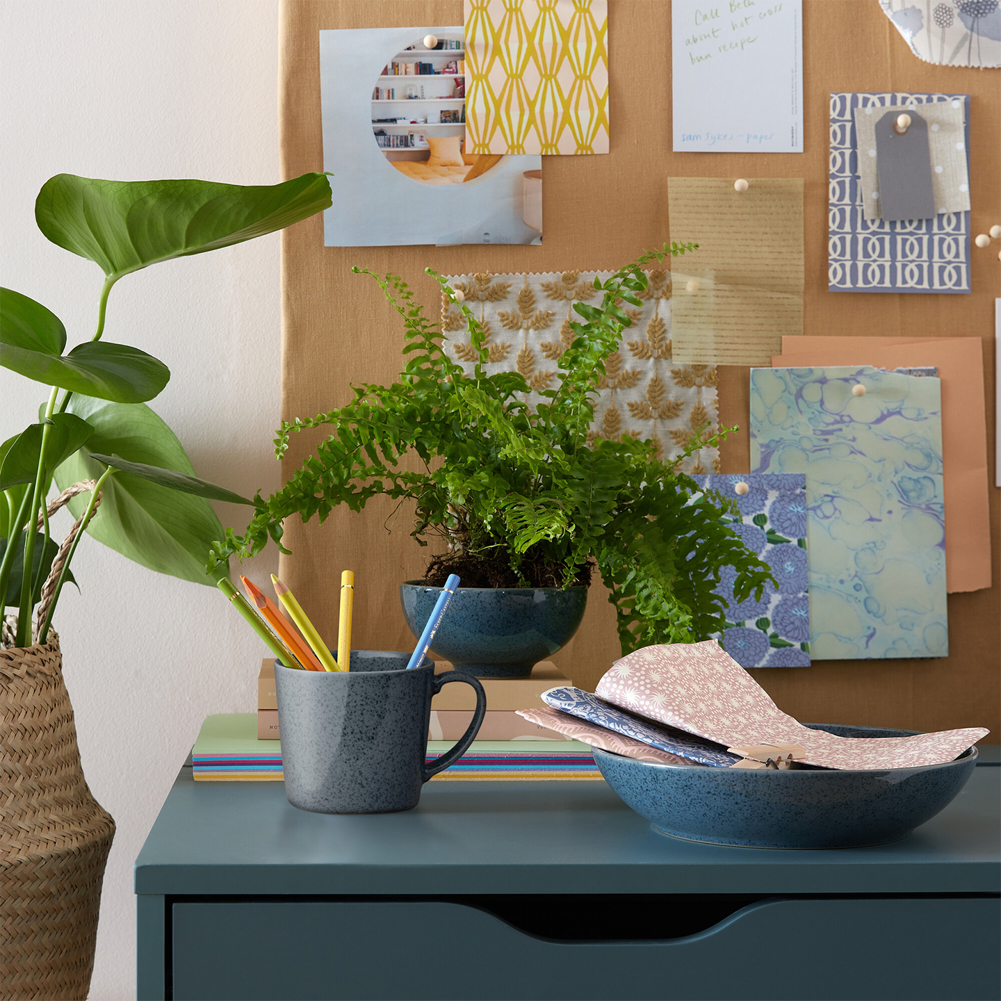 Dark Grey Speckle Rice Bowls - Set Of 4