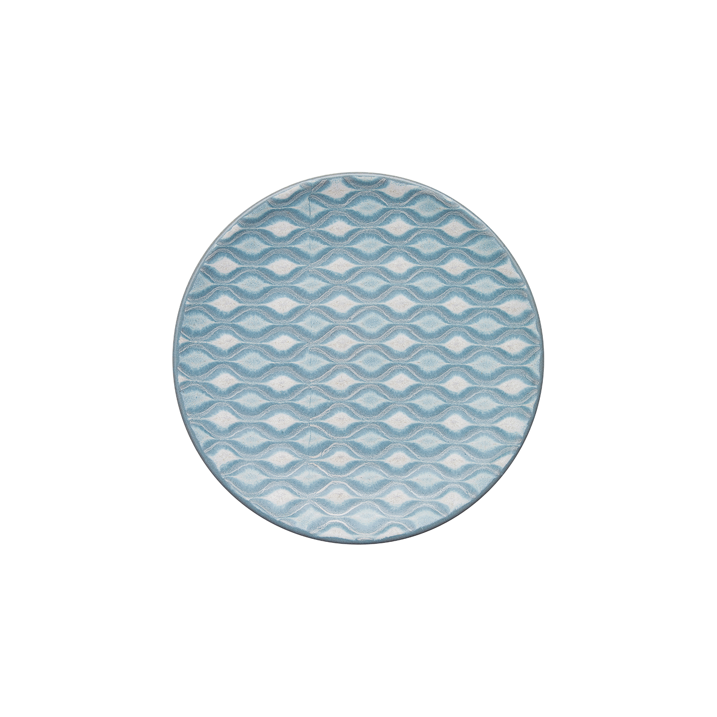 Impression Blue Hourglass Small Plate