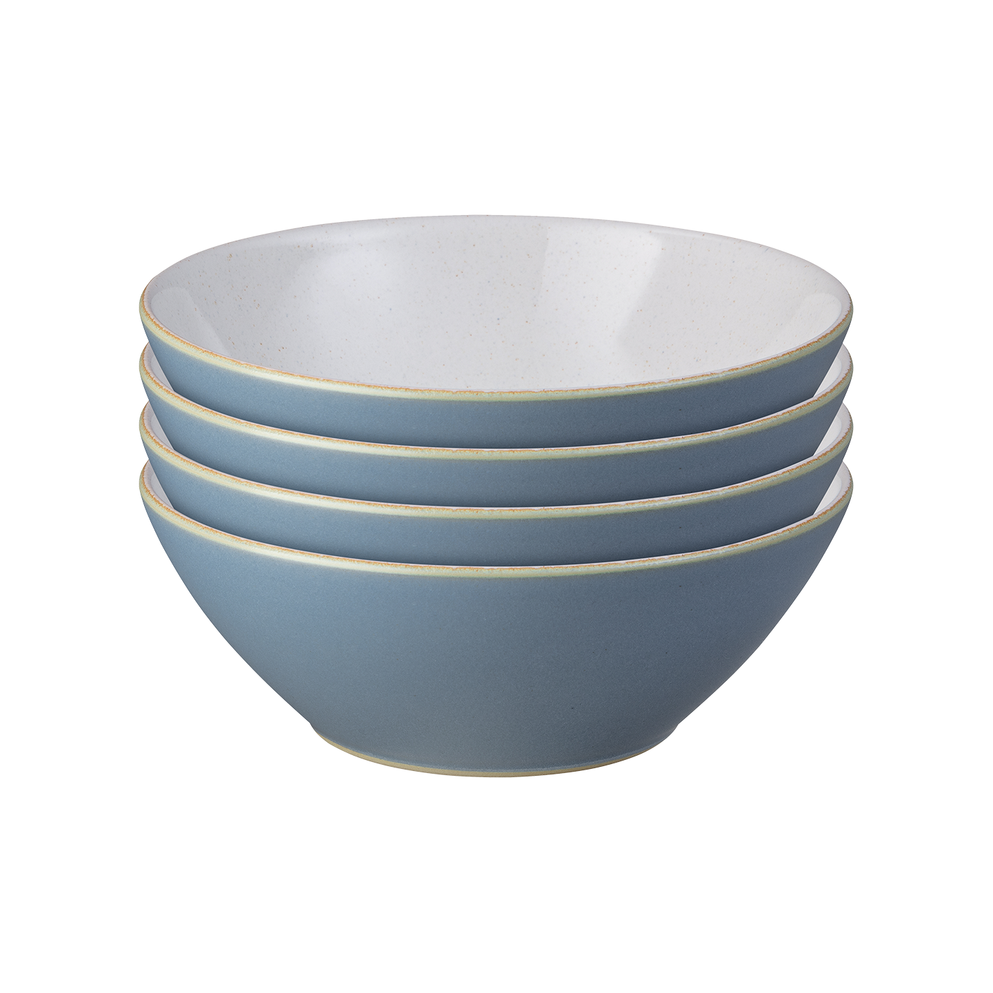 Impression Blue Cereal Bowls - Set Of 4