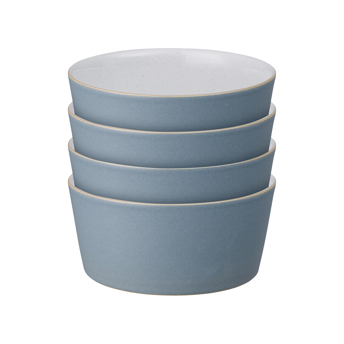 Impression Blue Straight Bowl - Set Of 4