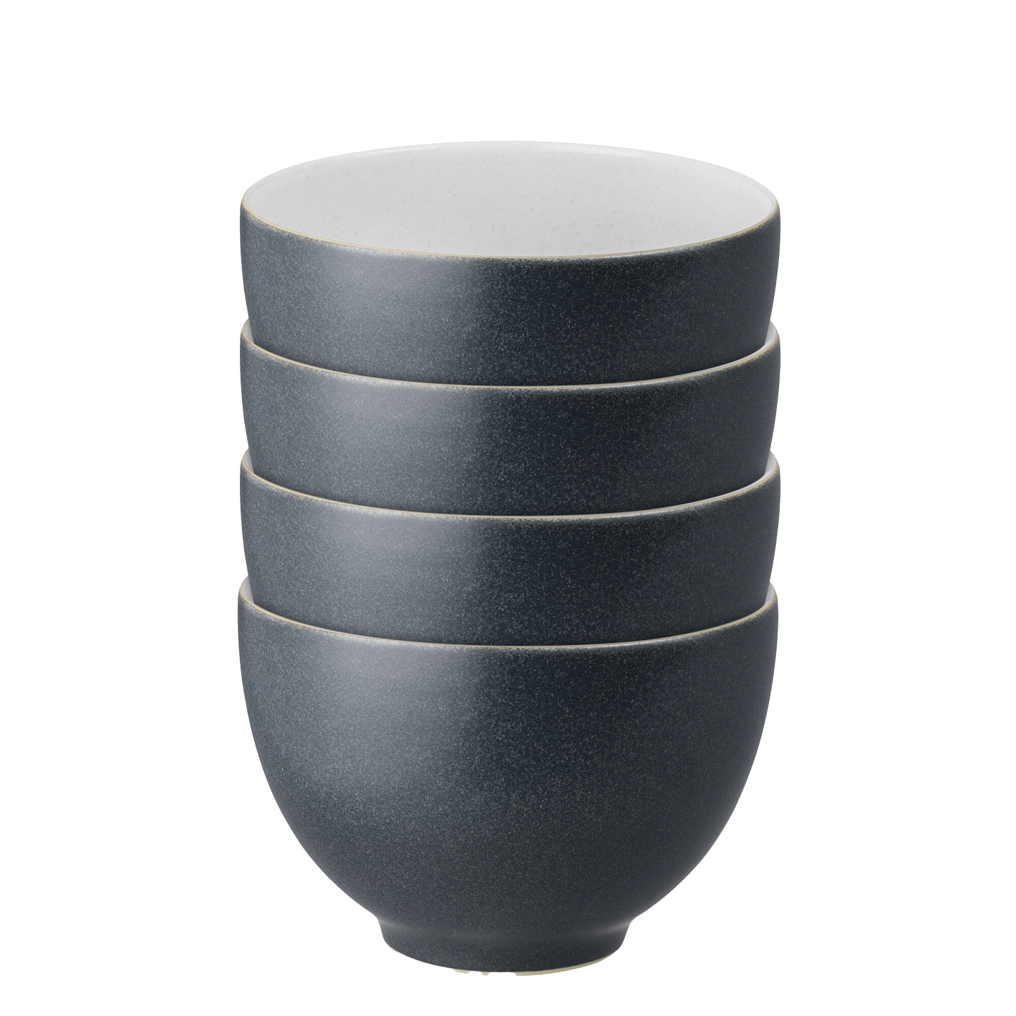 Impression Charcoal Blue Set Of 4 Deep Noodle Bowls