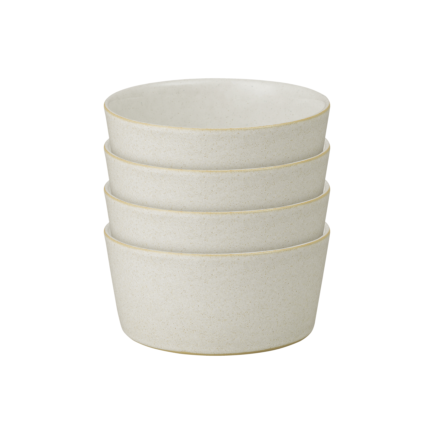 Impression Cream Straight Bowls - Set Of 4