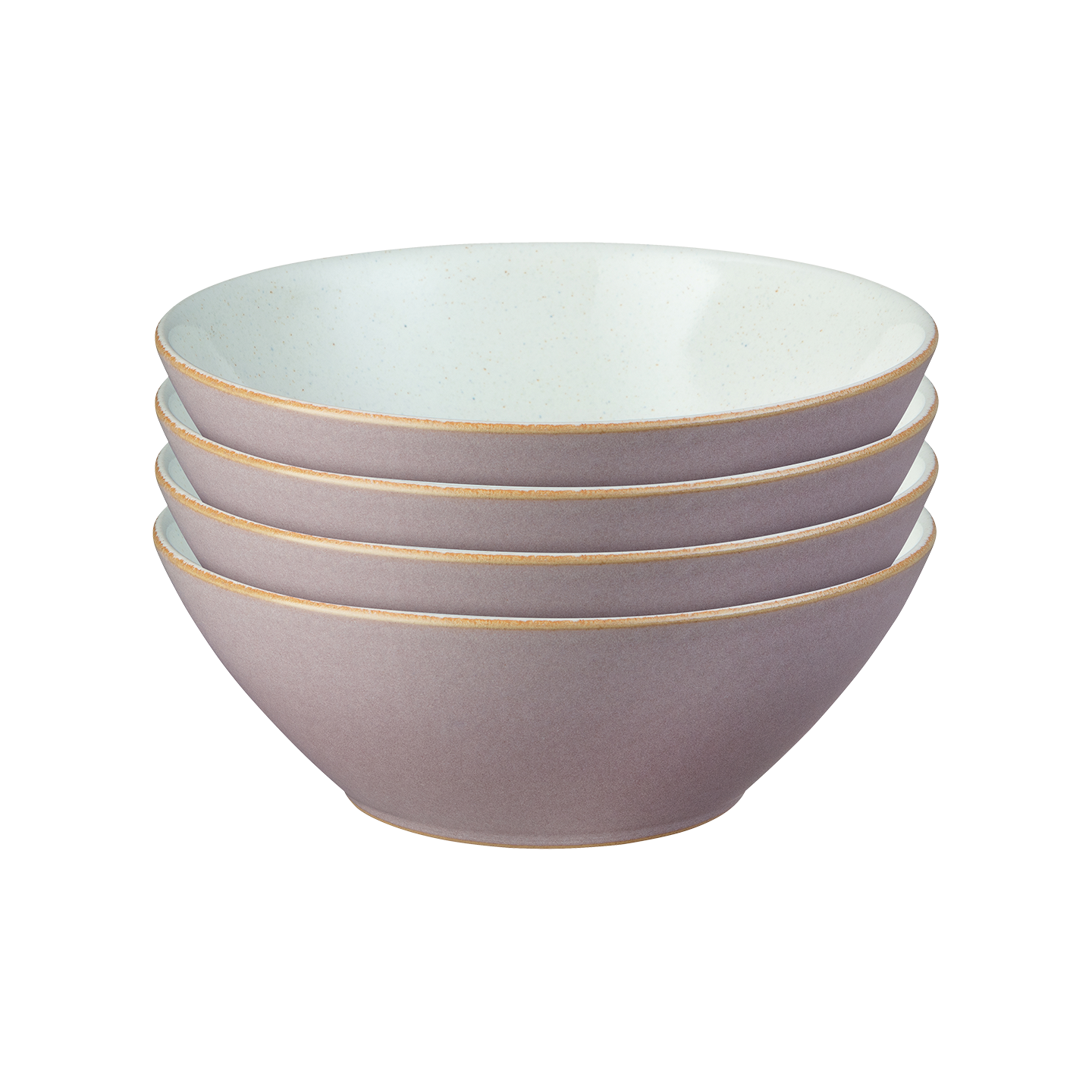 Impression Pink Cereal Bowls - Set Of 4