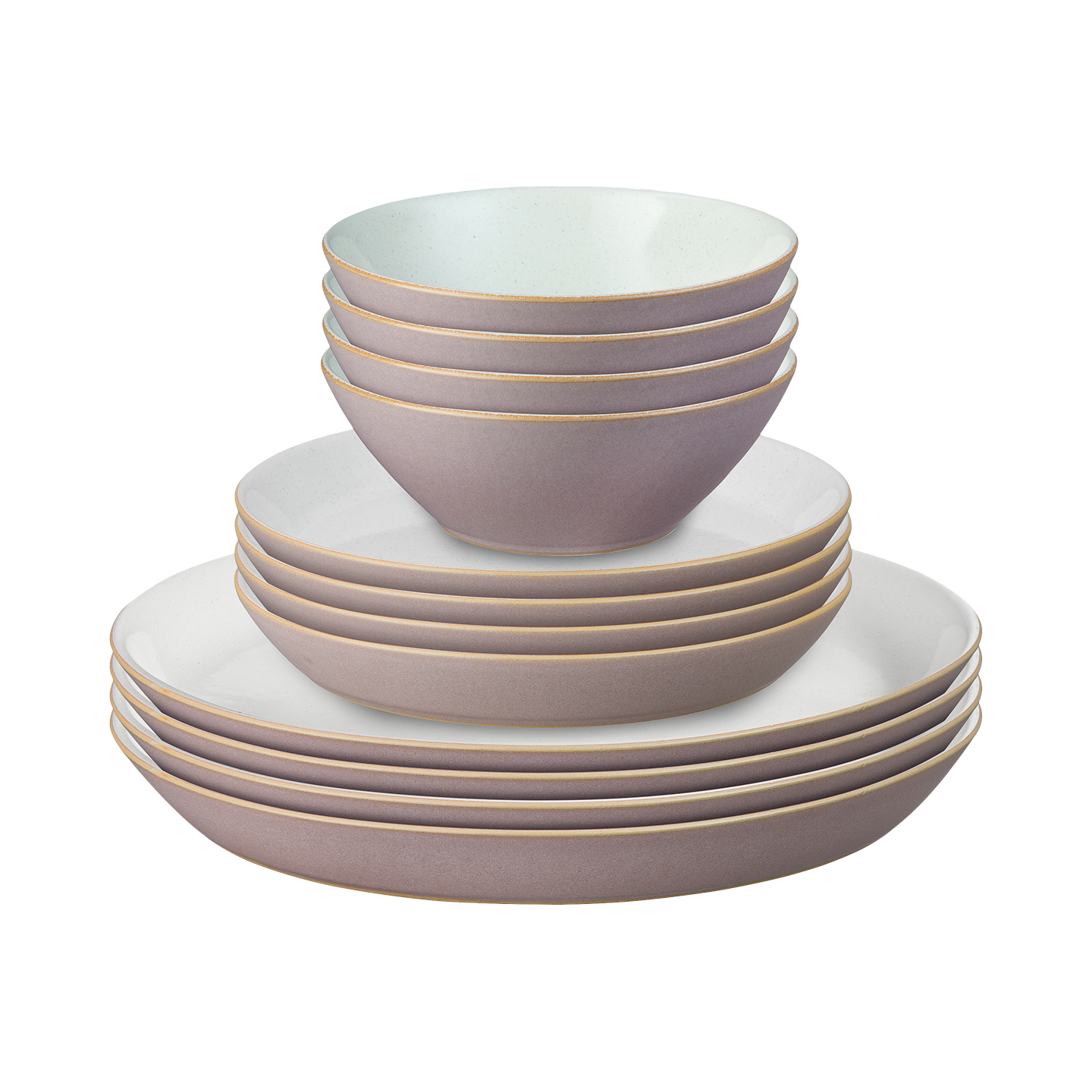 Impression Pink 12 Piece Dinner Set