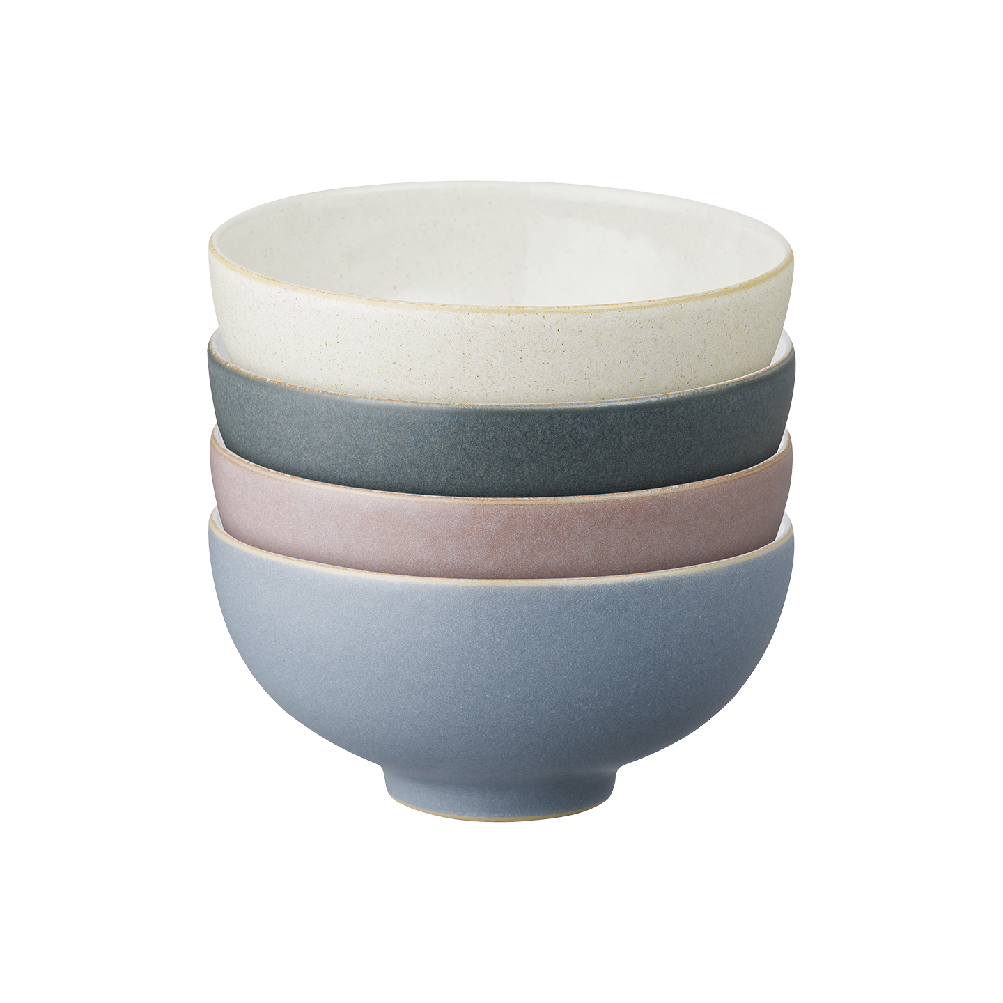 Impression Mixed Set Of 4 Rice Bowls