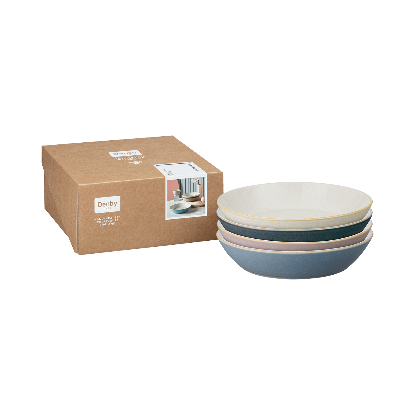 Impression 4 Piece Pasta Bowl Set