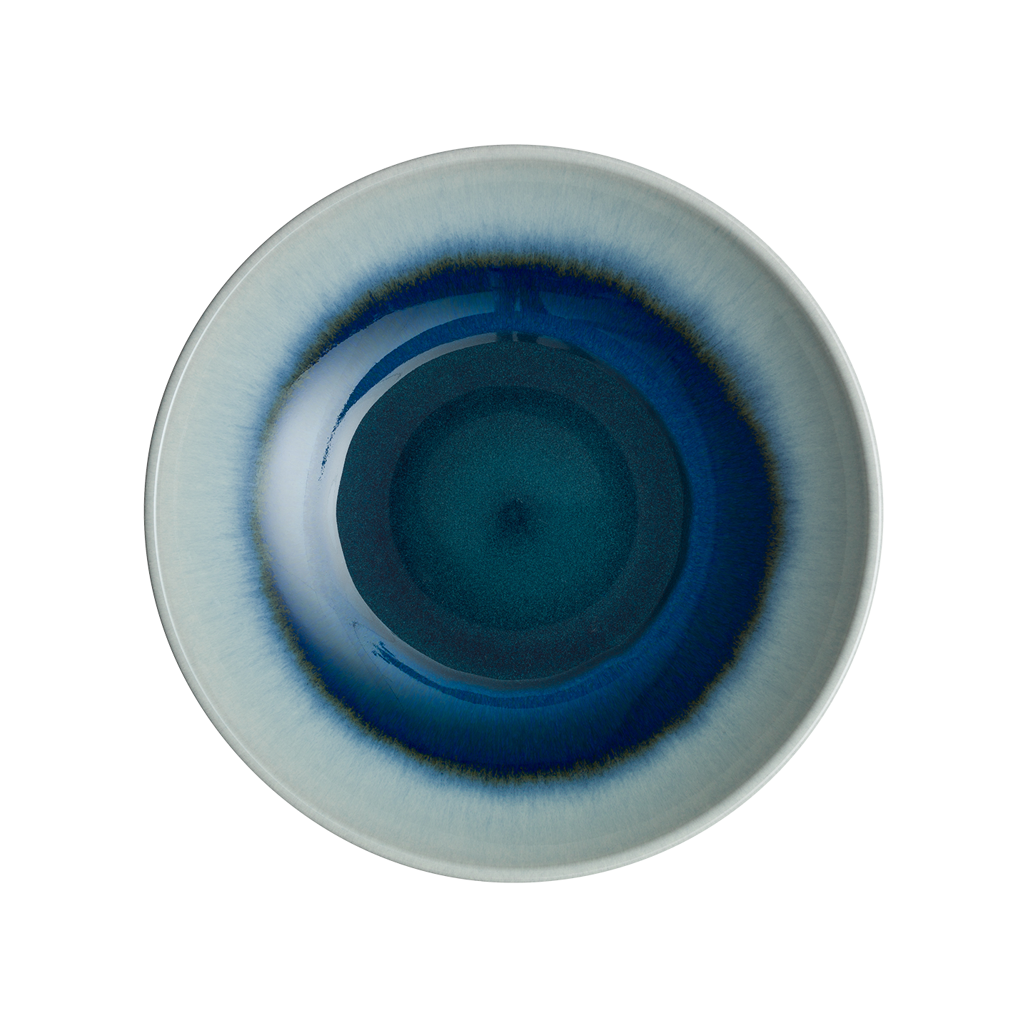 Statements Ombre Blue Medium Serving Bowl