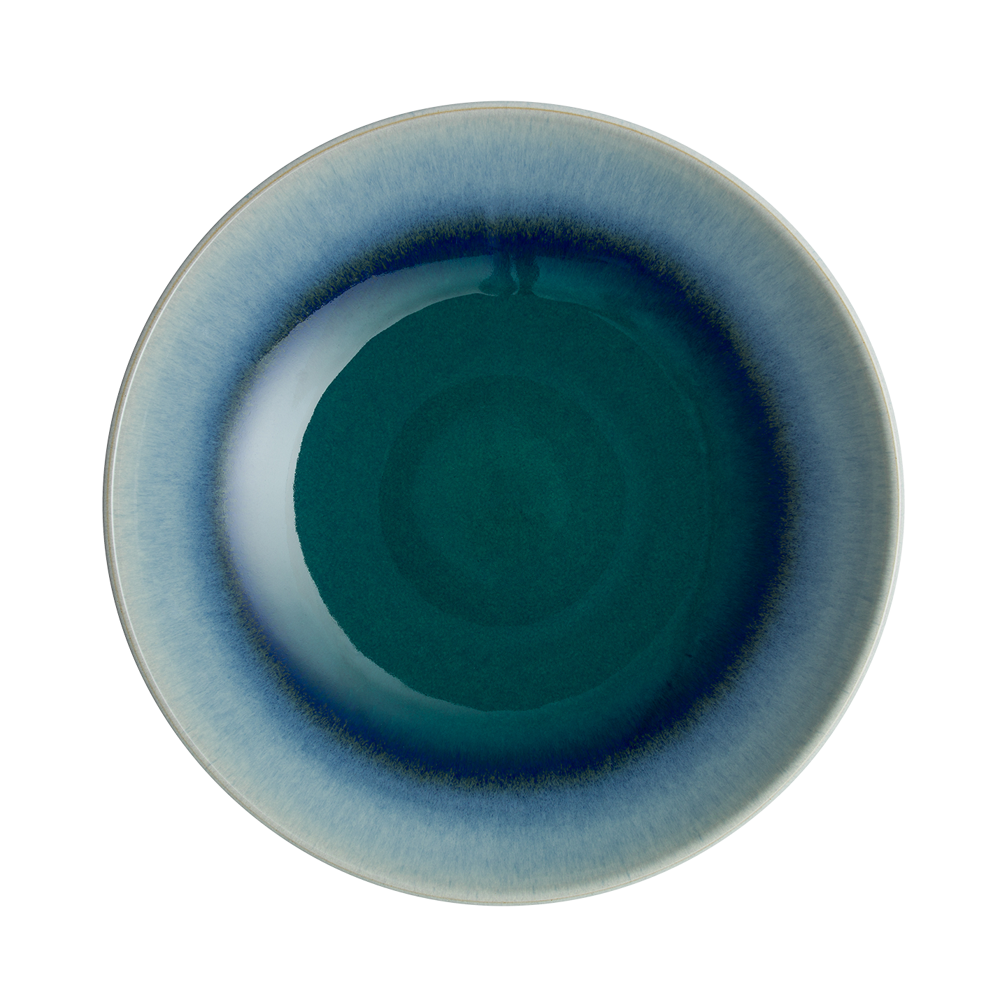 Statements Ombre Green Large Serving Bowl